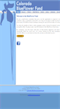 Mobile Screenshot of coloradoblueflowerfund.org