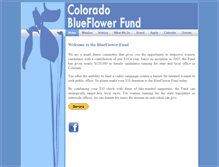 Tablet Screenshot of coloradoblueflowerfund.org